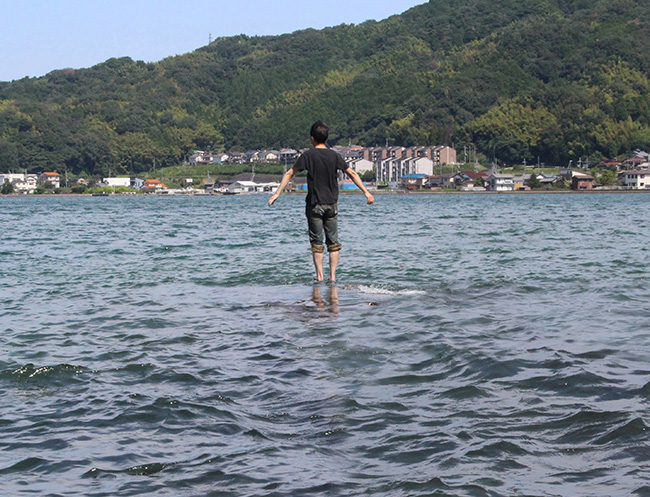 海の上に立てる⁉謎の桟橋